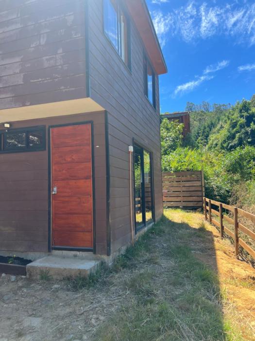 Cabaña camino a la costa