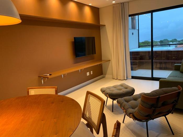 Cobertura dois mares churrasqueira e jacuzzi