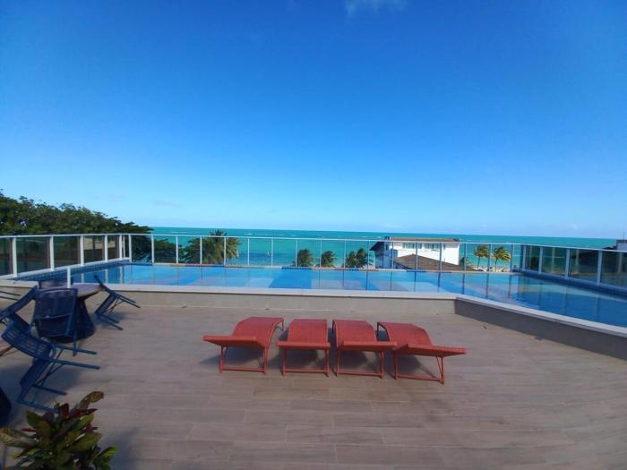 Flat Qto-Sala 50m da praia