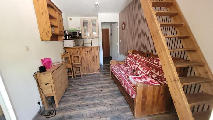 2 pièces cosy la Foux d Allos centre station 30 m carrés