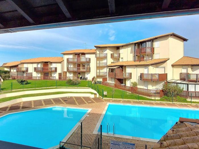 Appartement 5 pers avec piscine et parking à Vieux-Boucau - FR-1-857-61