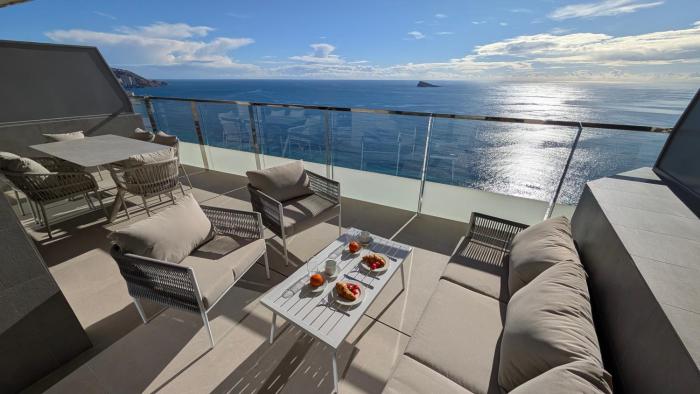 SUNSET SAILORS blue sky apartment