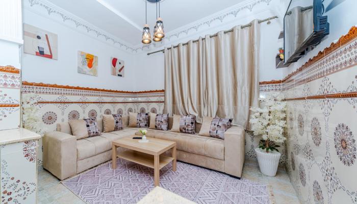 Cozy Studio 5min to merkala beach Central tangier
