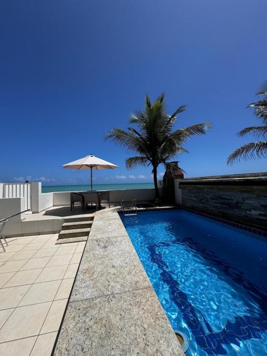 Ipioca beach, pe na area com vista incrível e piscina privativa