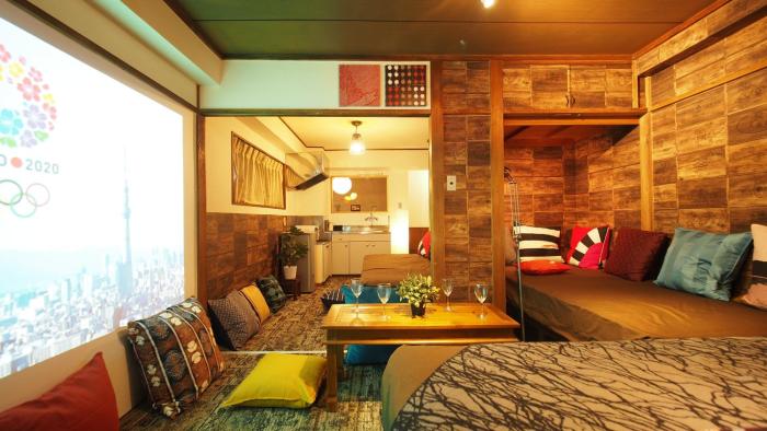 Shinjuku 3 min walk from station projector #OH5