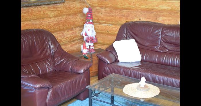 Drevenica pod vŕbami s farmou a zvieratami