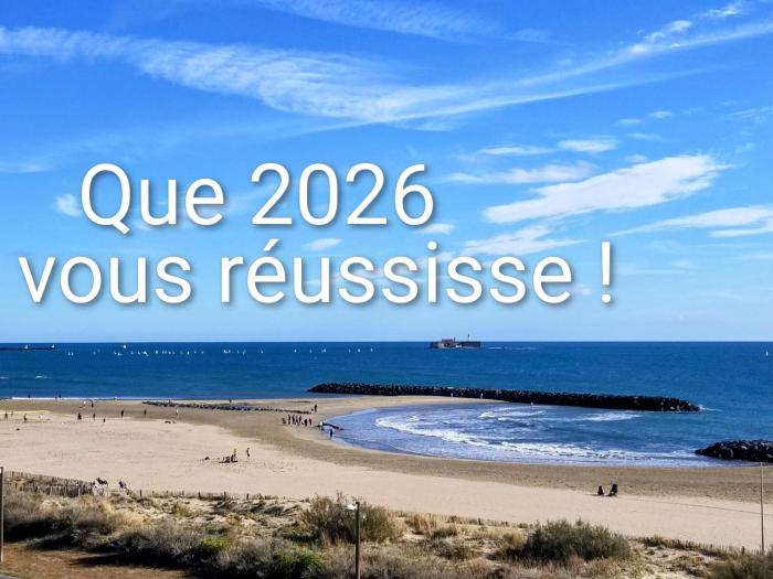 MOM Blue Paradise Front De Mer 3 étoiles 61 m2 CAPDiem 3 Clim - Idéal pr un Séjour de 15j ou plus ! Wifi, lit 160 - 4è Ascenseur, Parking, Piscine, Pétanque, Ping-pong - Pistes cyclables - Golf & Tennis à 10 mn