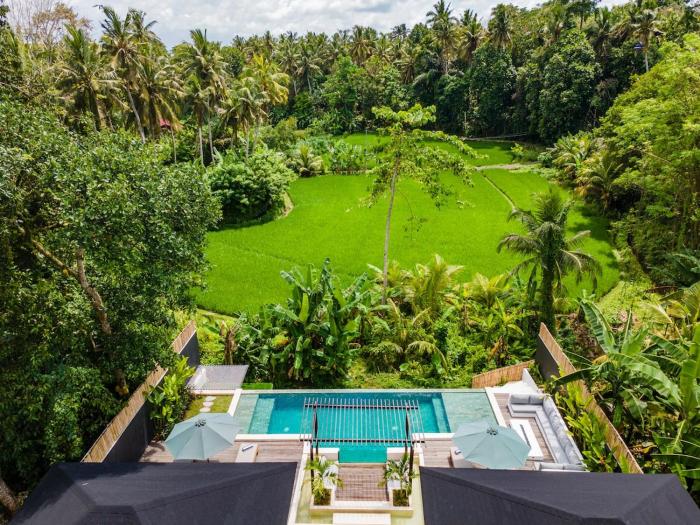 Villa LUV Villa de luxe à Ubud Vue rizières