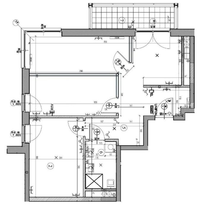 Mieszkanie 63m, 3 sypialnie, Woronicza 33, Mokotów