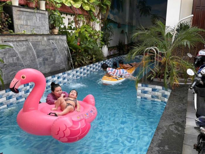 Villa khu biệt thự hồ bơi Á CHÂU yên tĩnh