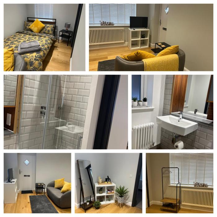 Bright and Cozy 1-bed studio near Southend Airport