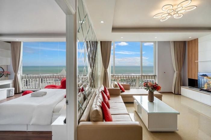 Căn hộ Oasky view biển và tháp Tam Thắng Vũng Tàu