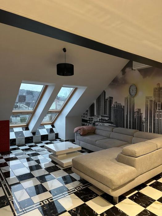 Apartment in the center of Piešťany overlooking the river Váh