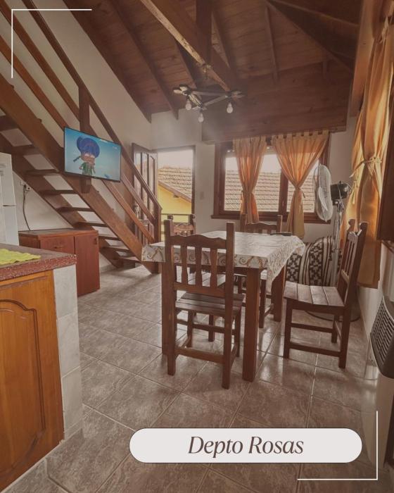 Departamento Rosas en Complejito Punta Mogotes, con parque y cerca de la playa