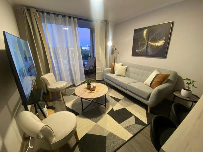 Hermoso dpto amoblado dos dormitorios mas dos baño