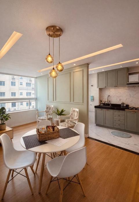 Apartamento novo, excelente localização, 7 min da praia