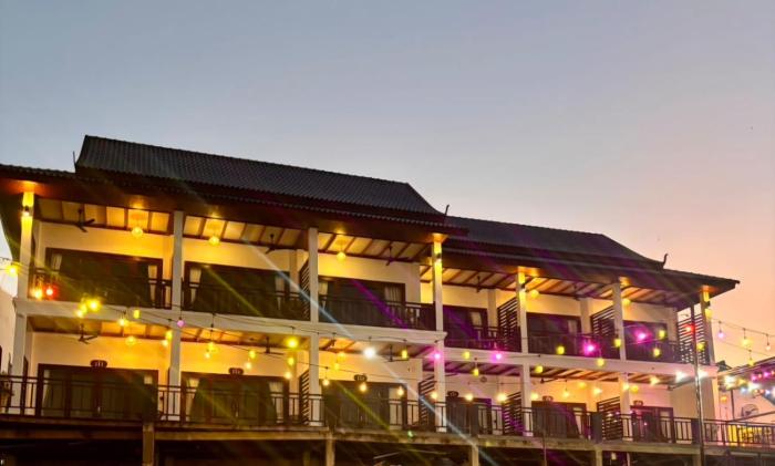 Paradise resort, Don Det river view