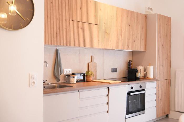 Apartement with garden and parking 5 min to métro line 4