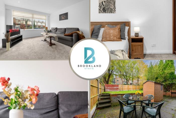 Two Bedroom House by Brookland Stays Serviced Accommodation Short Lets Middleton with Free WiFi