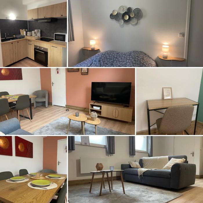 Le Terracotta - cosy, centre ville, fibre