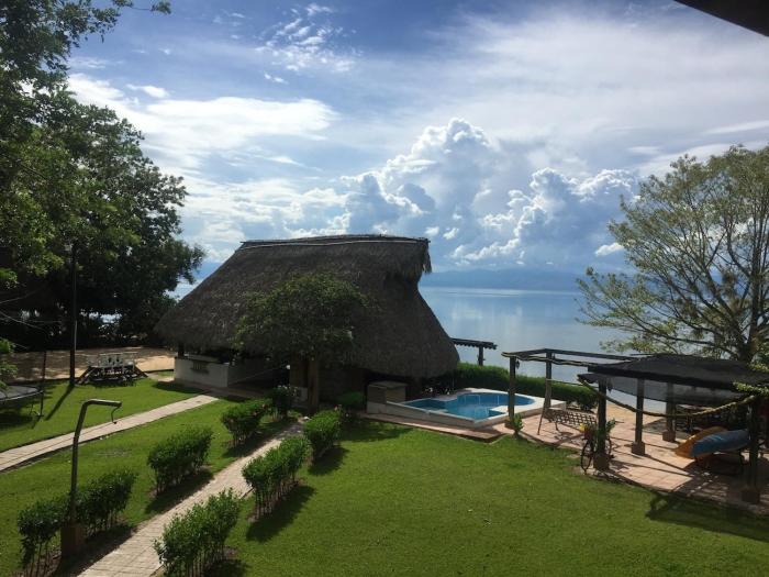 House with private beach Lake Izabal Guatemala