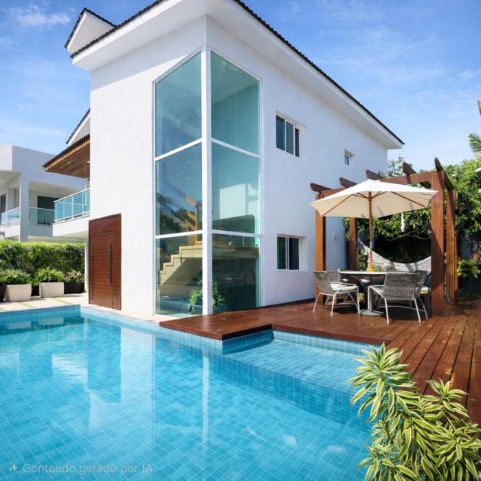 Casa de Praia com 5 quartos no melhor condomínio de Maragogi-AL