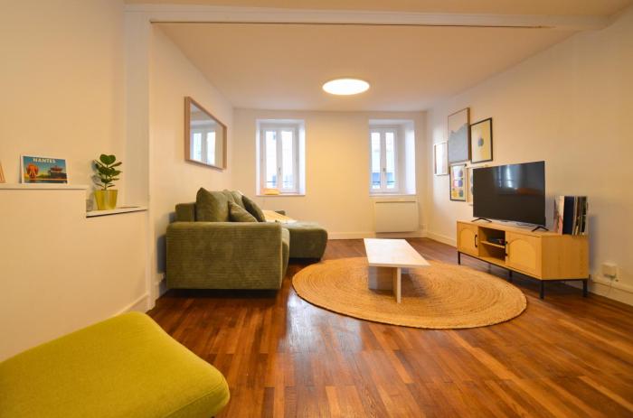 Centre Historique de Nantes - Grand T2 de 52 m - 4 personnes