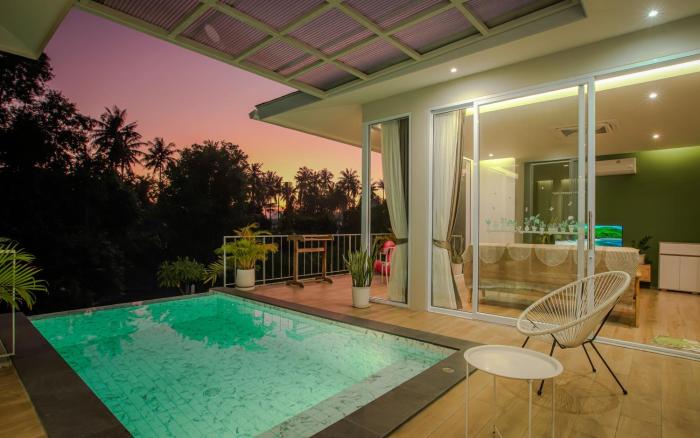 Paradise Villa - 2BR - Private Pool - Peaceful Garden - 4K SmartTV