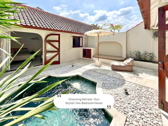 Charming Two Bedroom Villa Near Seminyak Beach