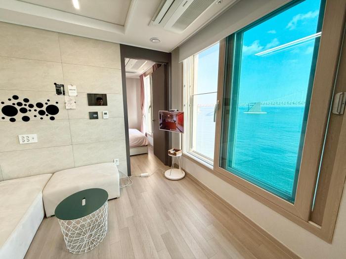 #9 Full view of Gwangan Bridge Free parking Millak Dermarket Gym & Sauna