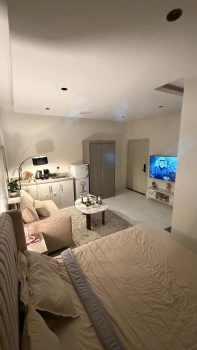 استديو بيرق هادئ وأنيق بدخول ذاتي