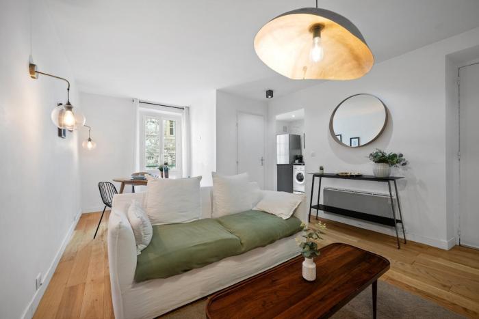 Les Palmiers, quiet and air-conditioned