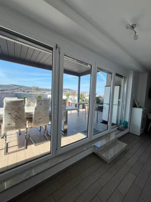 Koper Old Town Rooftop Apartment with Huge Terrace & Parking