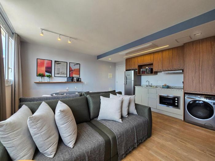 Studio com vaga e Máq. Lavar Roupa!