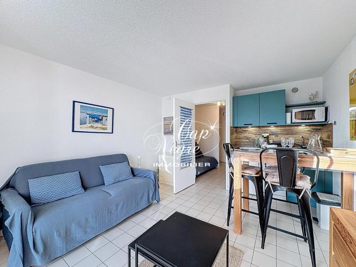 Studio 3 personnes avec terrasse à 500m de la plage Cavalière