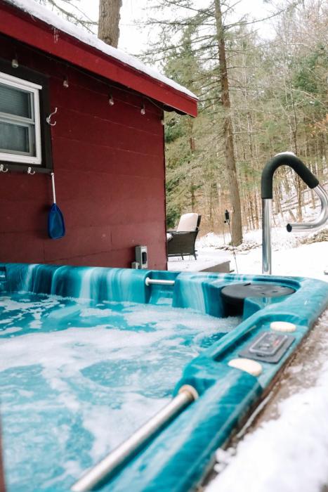 Hot Tub, Wood-burning Fireplace and 4 acres of Forest in Margaretville