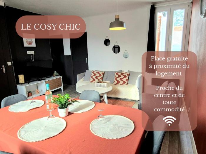 Cosy Chic au coeur de Lourdes-Wifi-Parking