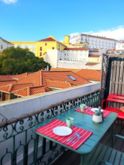 Appartement terrasse vue sur le Tage