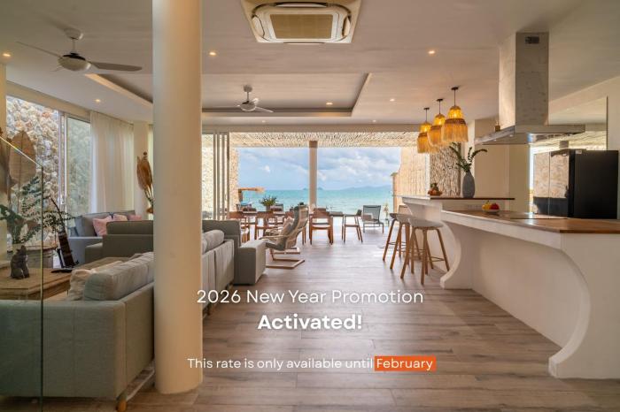 Beachfront 6BR Luxury Escape Private Pool