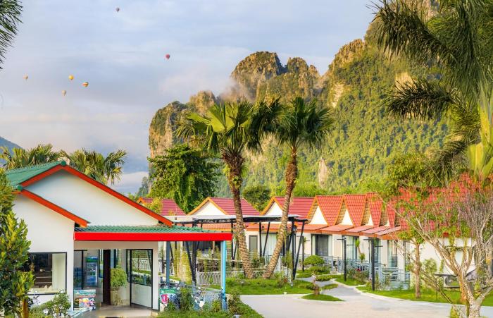 Ruby Mountain View Resort Vang-vieng