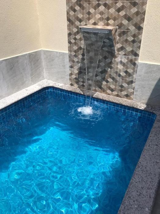 Casa com piscina luz do luar
