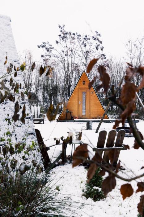 Scandinavisch boshuisje