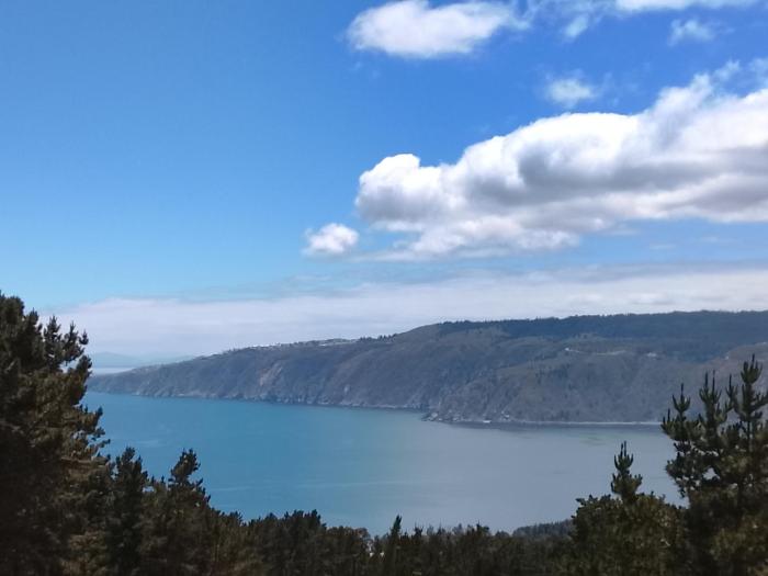 Vista hermosa del páramo alto Laguna Verde
