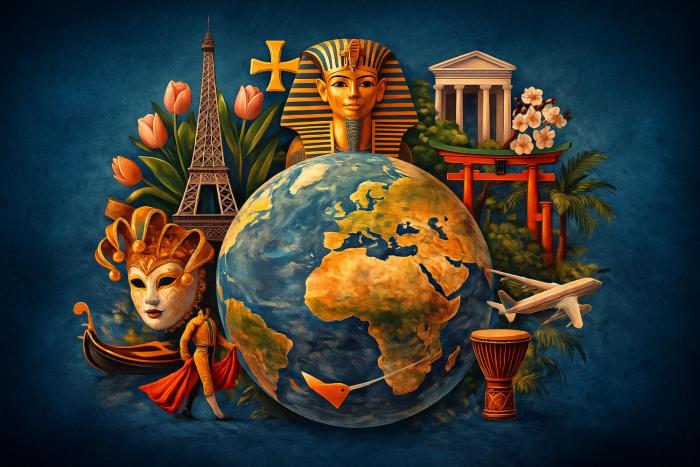 Travel Around The World In Just Six Days