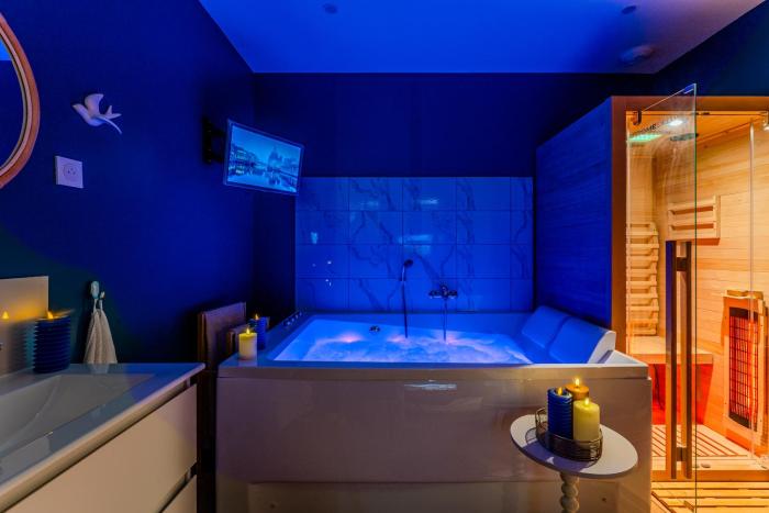 Hyper-centre, Entre Ciel et Mer, Spa et Sauna