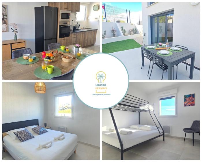 La Dune Bleue -Jardin -Clim -7 pers