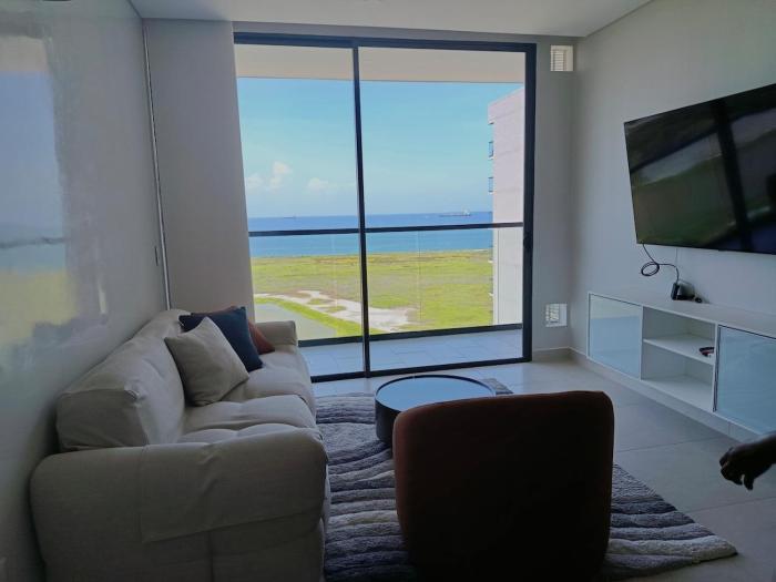 Santa Marta, Salinas del Mar apartamento suite con vista directa al mar