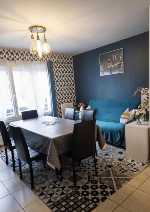 Bel Appartement Lumineux, 70m2, 3 Chambres, Proche Zénith et Hippodrome de Caen