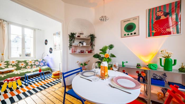 Loft Coloré Dijon - À 2 pas du jardin Darcy