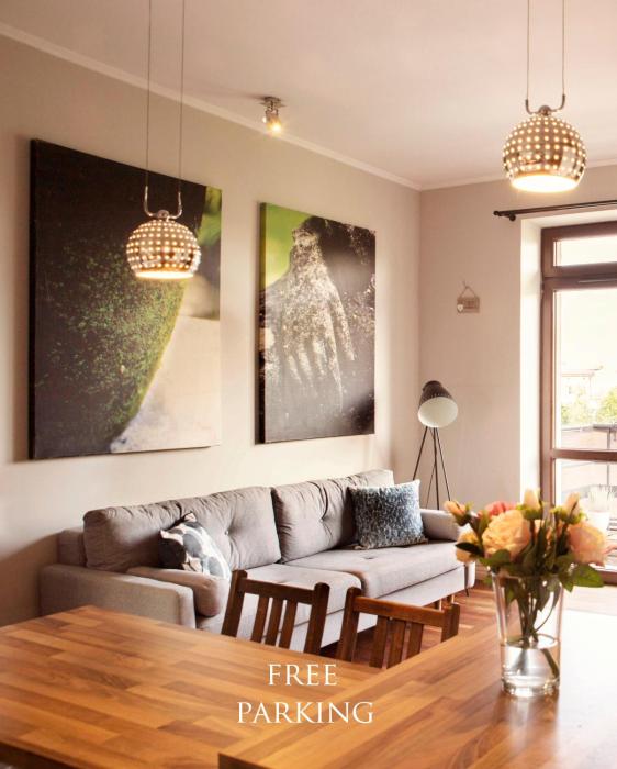 75m2 Apartament Kopernik z widokiem na Jasną Górę